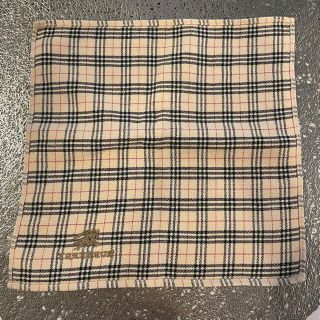 バーバリー(BURBERRY)の【美品】BURBERRY タオルハンカチ(ハンカチ)