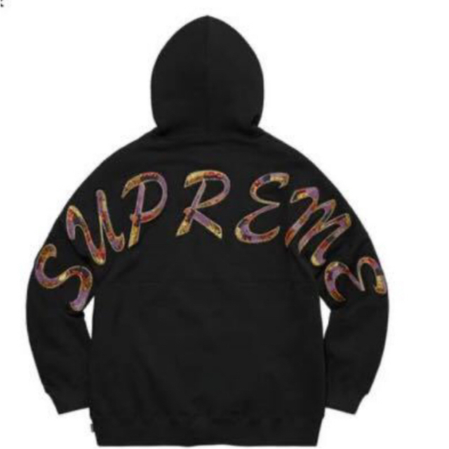 Supreme Beaded Hooded Sweatshirt /BlackM