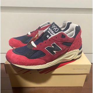 ニューバランス(New Balance)のNew Balance M990AD2 RED 22SS-S(スニーカー)