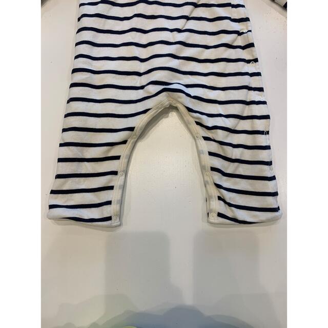 PETIT BATEAU(プチバトー)のpetit bateau ロンパース 75cm プチバトー キッズ/ベビー/マタニティのベビー服(~85cm)(ロンパース)の商品写真