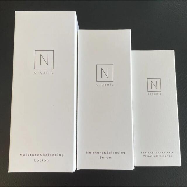 N organicモイスチュア&バランシングローション、セラム、美容液3点 ...