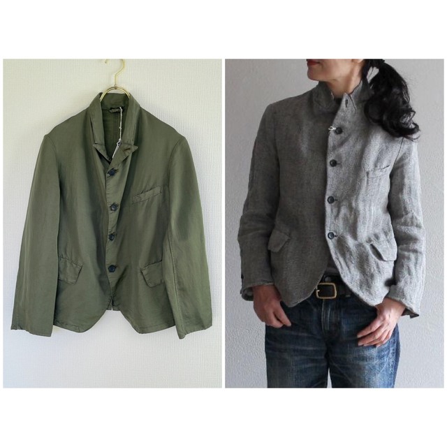 未使用 19AW オールドマンズテーラー シルクガーメントダイジャケット