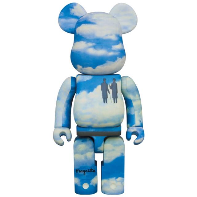 MEDICOM TOY(メディコムトイ)のBE@RBRICK Rene Magritte 400% 100% エンタメ/ホビーのフィギュア(その他)の商品写真