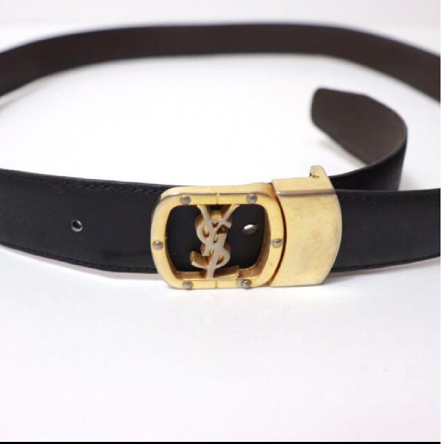 YVES SAINT LAURENT イヴ・サンローラン ベルト YSL - library