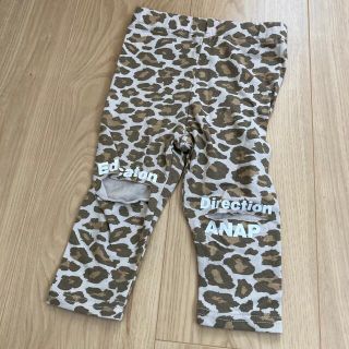 アナップキッズ(ANAP Kids)の未使用　ANAP kids アナップキッズ　ヒョウ柄　レギンスパンツ　90(パンツ/スパッツ)