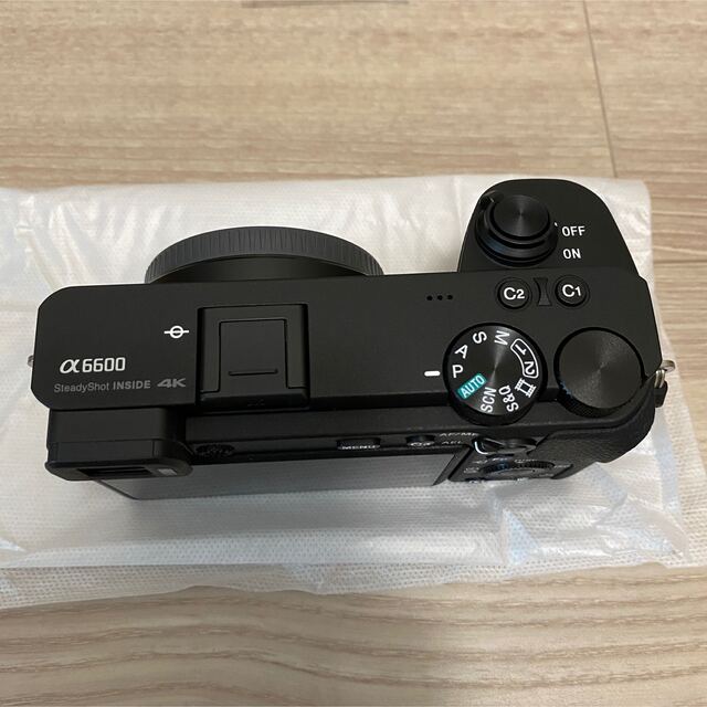 SONY(ソニー)の【新品未使用】SONY α6600 カメラ ボディ ブラック スマホ/家電/カメラのカメラ(ミラーレス一眼)の商品写真