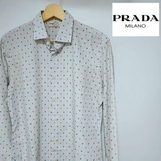 プラダ(PRADA)の美品　プラダ　シャツ　Tシャツ　長袖　傘柄　コットン(シャツ)