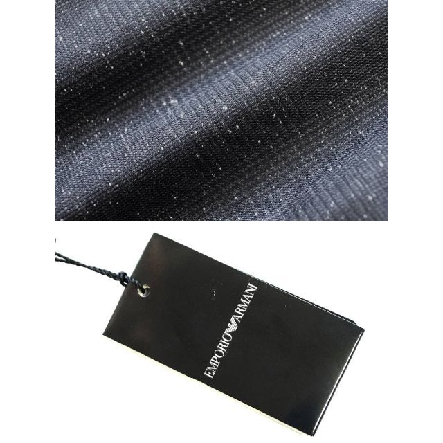 Emporio Armani(エンポリオアルマーニ)の新品 エンポリオアルマーニ 秋冬/シルク混ウールグレンチェックダブルジャケット メンズのジャケット/アウター(テーラードジャケット)の商品写真