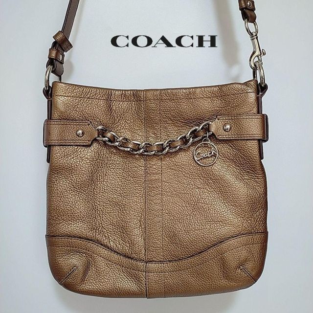 未使用に近い COACH コーチ ショルダーバッグ