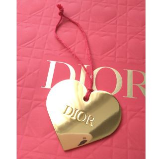 ディオール(Dior)のディオール　バレンタイン　ハート　チャーム(キーホルダー)