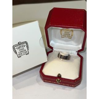 カルティエ(Cartier)の【させしす様専用】カルティエ/Cartier ラブリング　ホワイトゴールド(ネックレス)