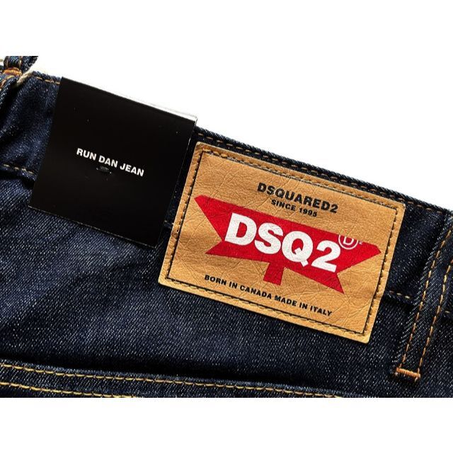 DSQUARED2(ディースクエアード)の新品 ディースクエアード DSQUARED2 18AW RUN DAN デニム メンズのパンツ(デニム/ジーンズ)の商品写真