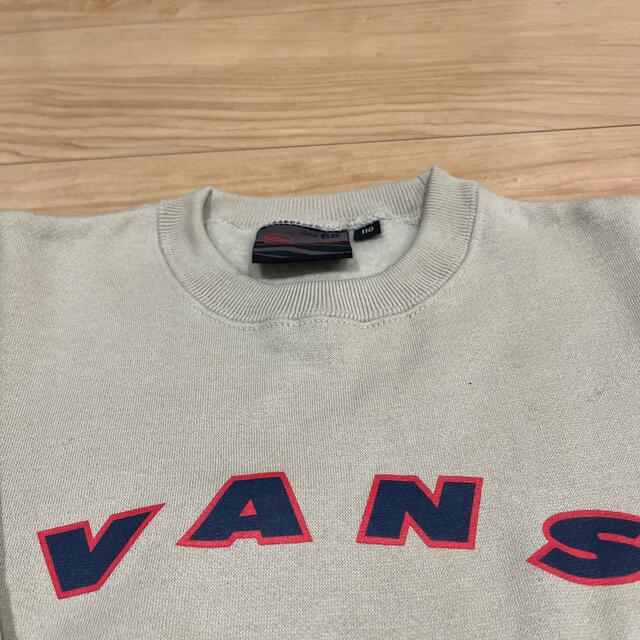 VANS(ヴァンズ)のVANS トレーナー　サイズ110 キッズ/ベビー/マタニティのキッズ服男の子用(90cm~)(Tシャツ/カットソー)の商品写真