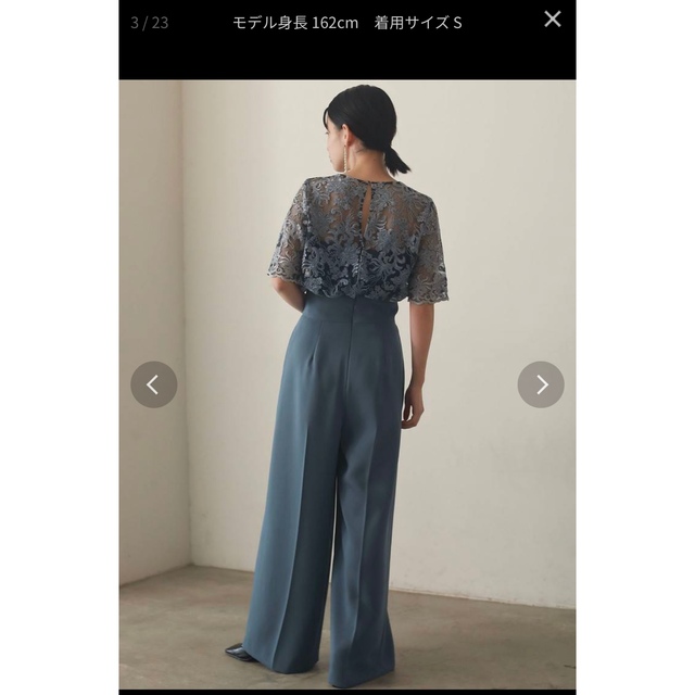 LADY オーバーレースワイドパンツドレス 値下げしました! LADY オーバーレースワイドパンツドレス 値下げしました!