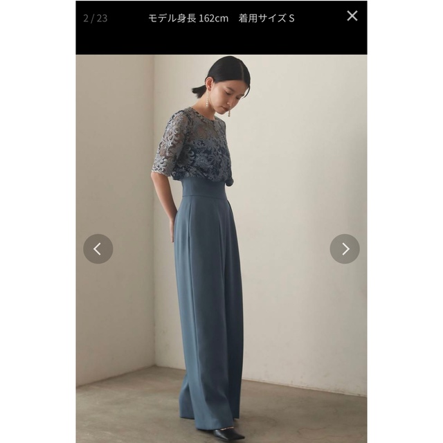 LADY オーバーレースワイドパンツドレス 値下げしました! LADY オーバーレースワイドパンツドレス 値下げしました!