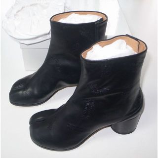 マルタンマルジェラ(Maison Martin Margiela)のmargiela マルジェラ logo ロゴ 足袋ブーツ tabi size37(ブーツ)