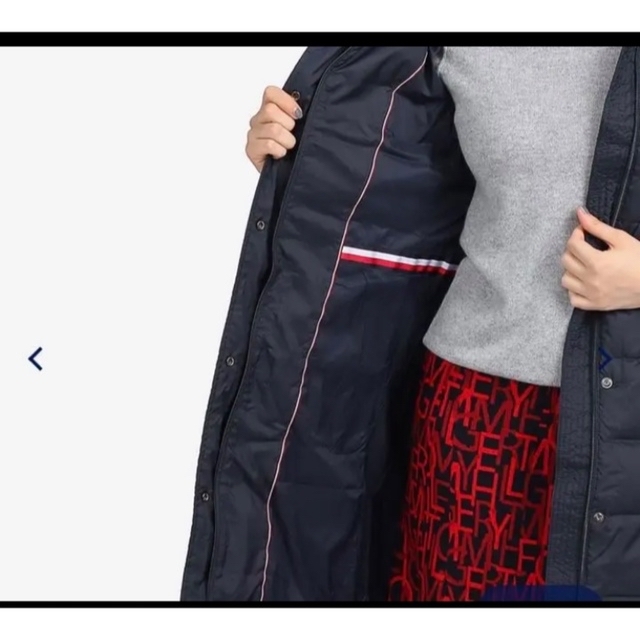 TOMMY HILFIGER(トミーヒルフィガー)のTOMMY HILFIGER トミーフィルガー フーデッドダウンコート レディースのジャケット/アウター(ダウンコート)の商品写真