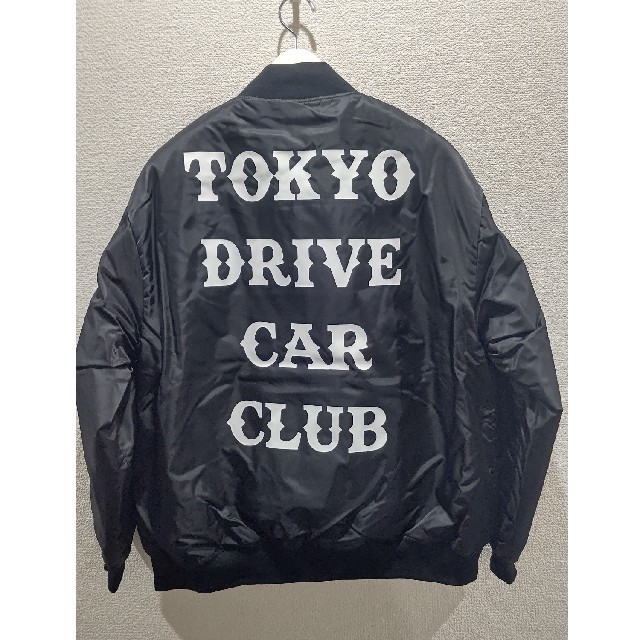 新品未使用】希少❗TOKYO DRIVE CAR CLUB JKT 黒白XL - スタジャン