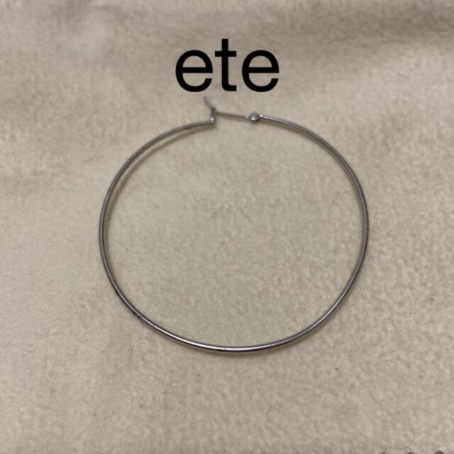 ete(エテ)のete フープピアス レディースのアクセサリー(ピアス)の商品写真