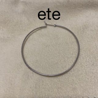 エテ(ete)のete フープピアス(ピアス)