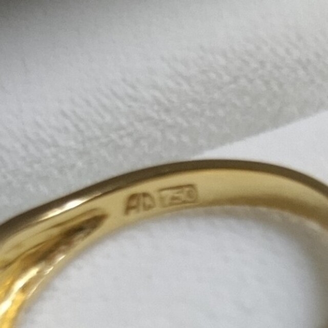 ご専用です　アクアスキュータム750  ダイヤモンドリング レディースのアクセサリー(リング(指輪))の商品写真