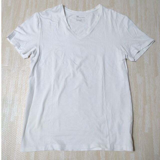 GAP - GAP メンズ 半袖Tシャツ 白 サイズLの通販 by きなこのお部屋｜ギャップならラクマ