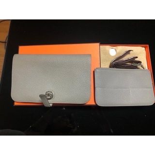 エルメス(Hermes)のエルメス　ドゴン　GM  グリムエット　トゴ　A刻印(財布)