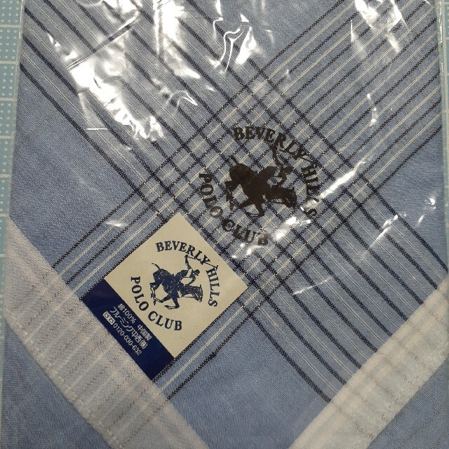 BEVERLY HILLS POLO CLUB（BHPC）(ビバリーヒルズポロクラブ)の未使用 BEVERLY HILLS POLO CLUB ビバリーヒルズポロクラブ メンズのファッション小物(ハンカチ/ポケットチーフ)の商品写真