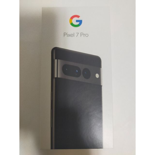 Pixel7pro 128GB Obsidian 新品未使用 クーポン付き