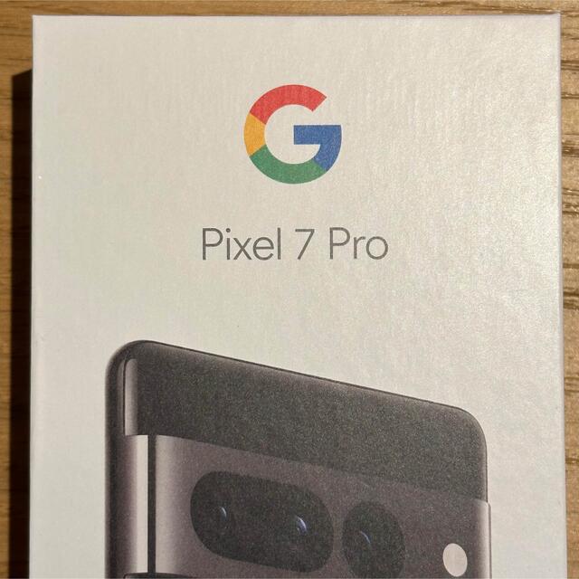 新品  Google Pixel 7 Pro 128GB Obsidian 本体