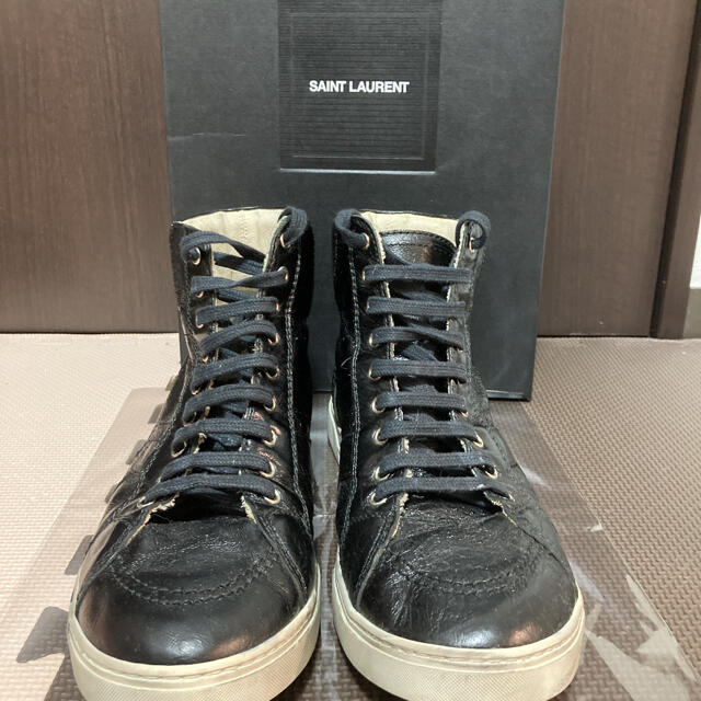 美品 サンローランパリ SAINT LAURENT キムタク着 スニーカー | www