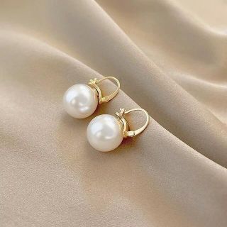 ドゥーズィエムクラス(DEUXIEME CLASSE)のpearl hoop pierce 18k coating(ピアス)