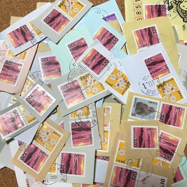 使用済み切手 普通切手 320円切手 瀬戸内海国立公園 100枚 紙付き エンタメ/ホビーのコレクション(使用済み切手/官製はがき)の商品写真