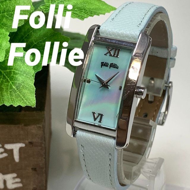Folli Follie(フォリフォリ)の943 Folli Follie フォリフォリ レディース 腕時計 クオーツ式 レディースのファッション小物(腕時計)の商品写真