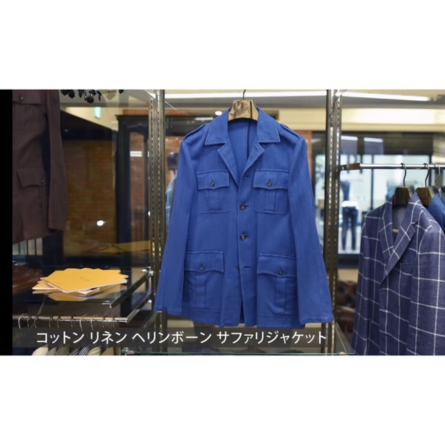 BEAMS - 165000円スティレラティーノ42 サファリシャツジャケット(ALGERI)