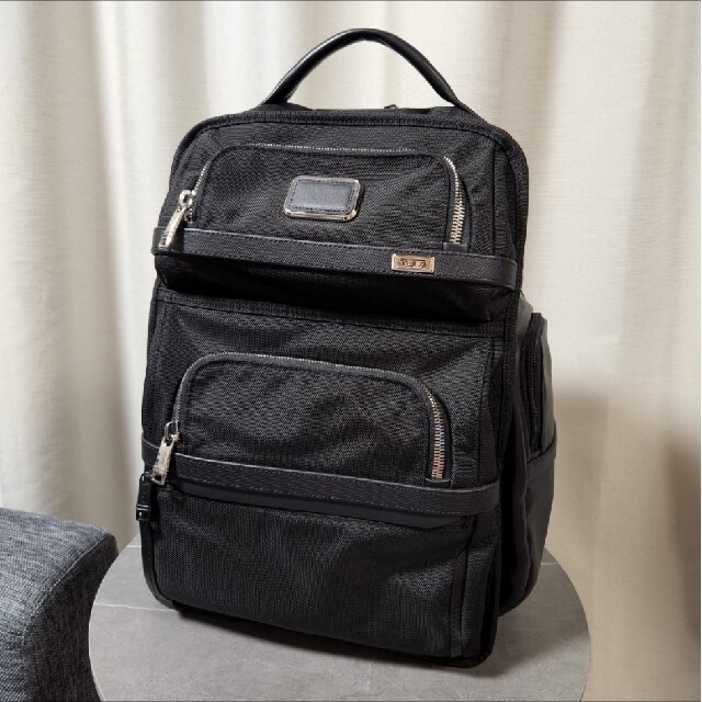 TUMI ALPHA3 ブリーフパック Black Chrome (限定モデル) - バッグ