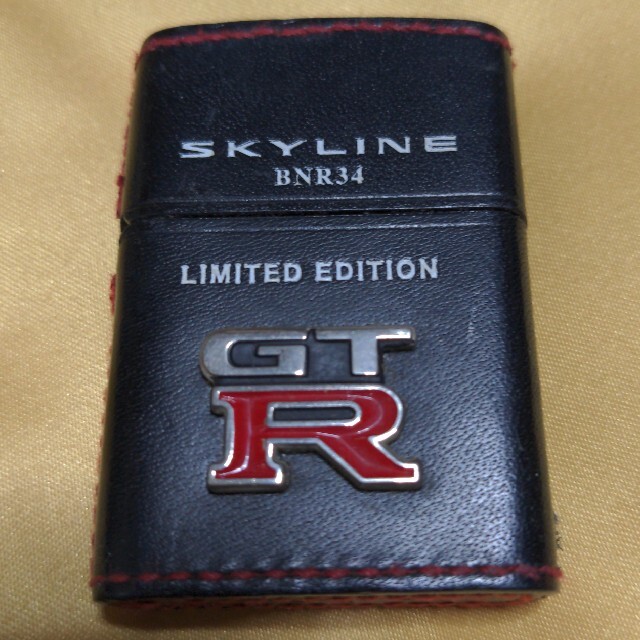 ZIPPO　スカイラインBNR34 GTR 　ジッポーライター傷あり