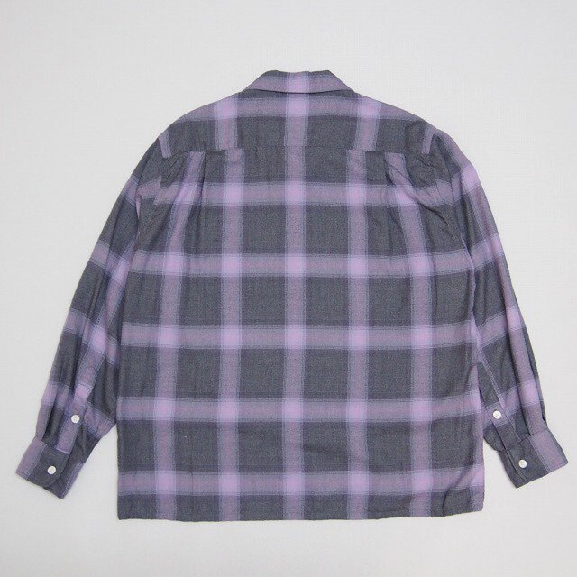 WACKO MARIA(ワコマリア)のWACKOMARIA OMBRECHECK OPENCOLLARSHIRT M メンズのトップス(シャツ)の商品写真