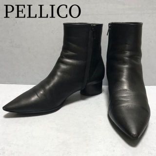 PELLICO ペリーコ　ショートブーツ　ポイテッドトゥ　 ANDREA 黒