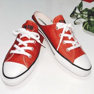 コンバース(CONVERSE)のコンバース　スリッポン　25センチ　オレンジブラウン(スリッポン/モカシン)