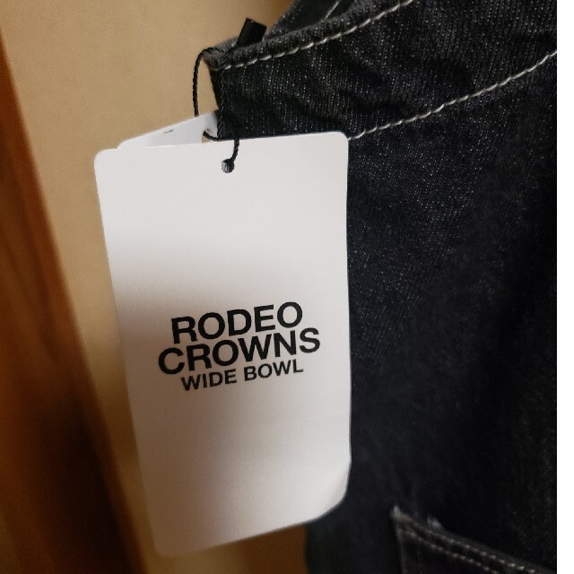 RODEO CROWNS WIDE BOWL(ロデオクラウンズワイドボウル)のRODEO CROWNS サロペット 未使用 レディースのパンツ(サロペット/オーバーオール)の商品写真