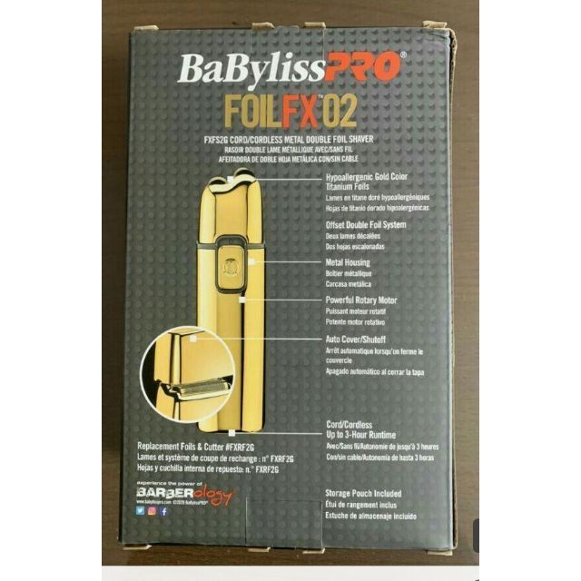 新品検品済 BaByliss Pro FOILFX02 Cordlessバリカン スマホ/家電/カメラの美容/健康(メンズシェーバー)の商品写真