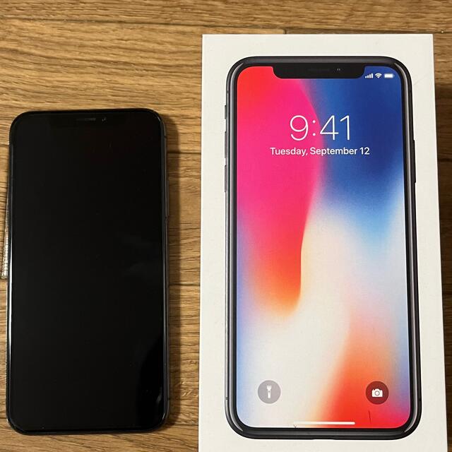 iPhone X Space Gray 256 GB スマートフォン本体 iPhone X Space Gray 256 GB スマートフォン本体