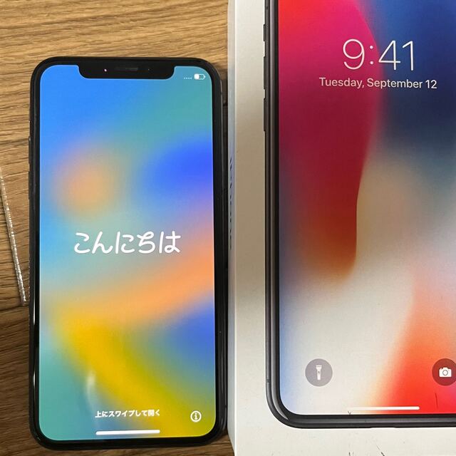 iPhone X Space Gray 256 GB スマートフォン本体 iPhone X Space Gray 256 GB スマートフォン本体