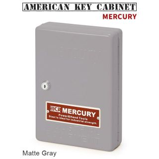 マーキュリー キーキャビネットケース (マットグレー) 鍵収納 MERCURY(店舗用品)