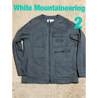 WHITE MOUNTAINEERING - White Mountaineering ノーカラー デニムジャケット L 2