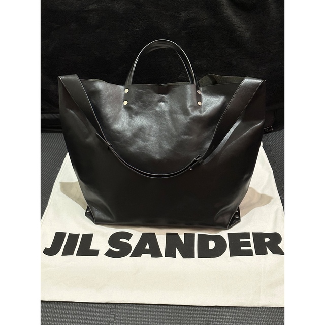 JIL SANDER - JIL SANDER RIVET TOTE MEDIUM トートバッグの通販 JIL SANDER - JIL SANDER RIVET TOTE MEDIUM トートバッグの通販