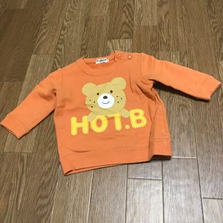 ホットビスケッツ(HOT BISCUITS)のHOTBISCUITS 70cm 長袖トレーナー(トレーナー)