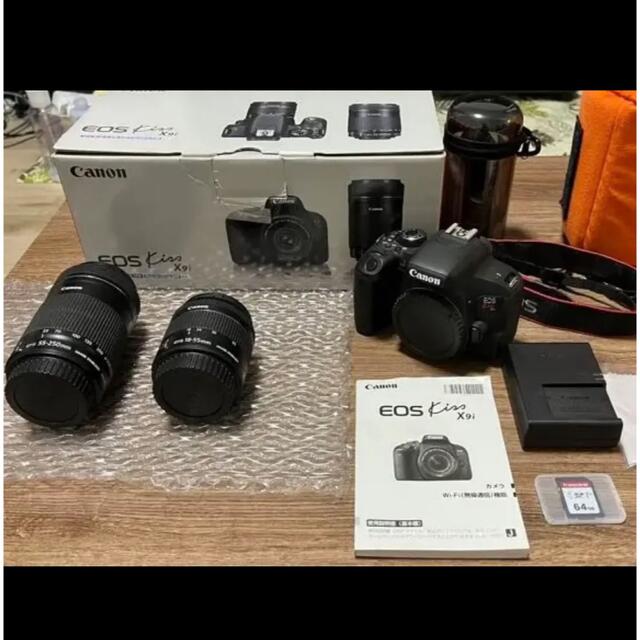 珍しい Canon ダブルズームキット X9i KISS EOS Canon - デジタル一眼 珍しい Canon ダブルズームキット X9i KISS EOS Canon - デジタル一眼