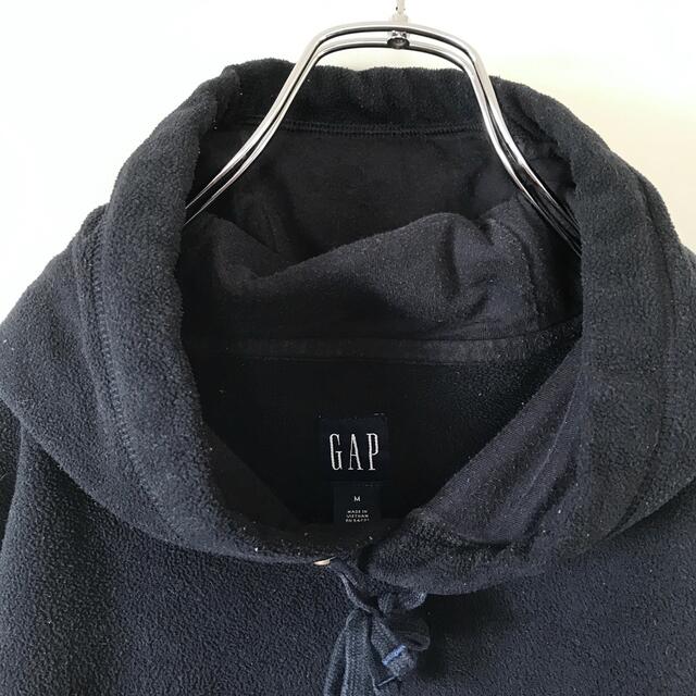 GAP★アーチロゴ★フリースパーカー★プルオーバー★身幅64cmオーバーサイズ 3